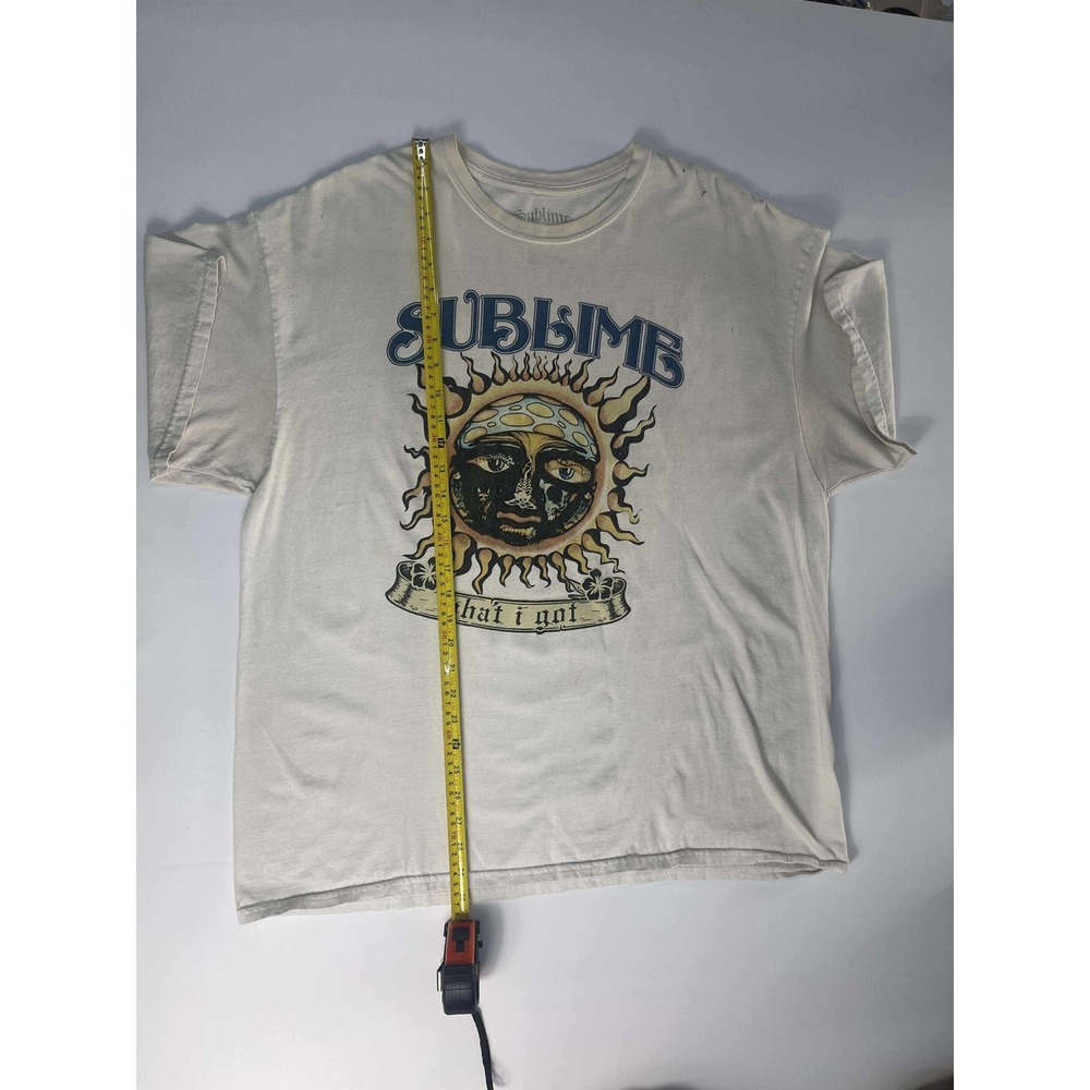 SUBLIME "What I Got" Sun Face Graphic T Shirt Mens Large - Picture 5 of 12